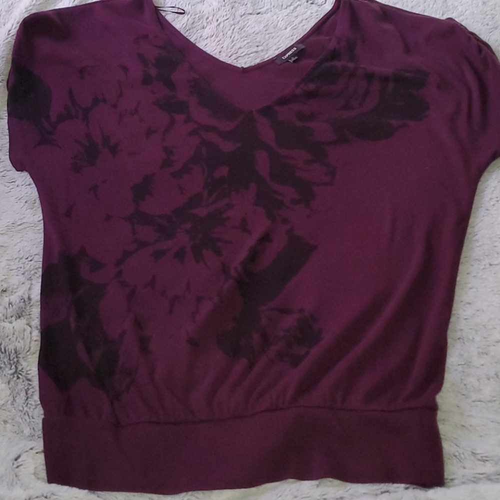 Floral print top